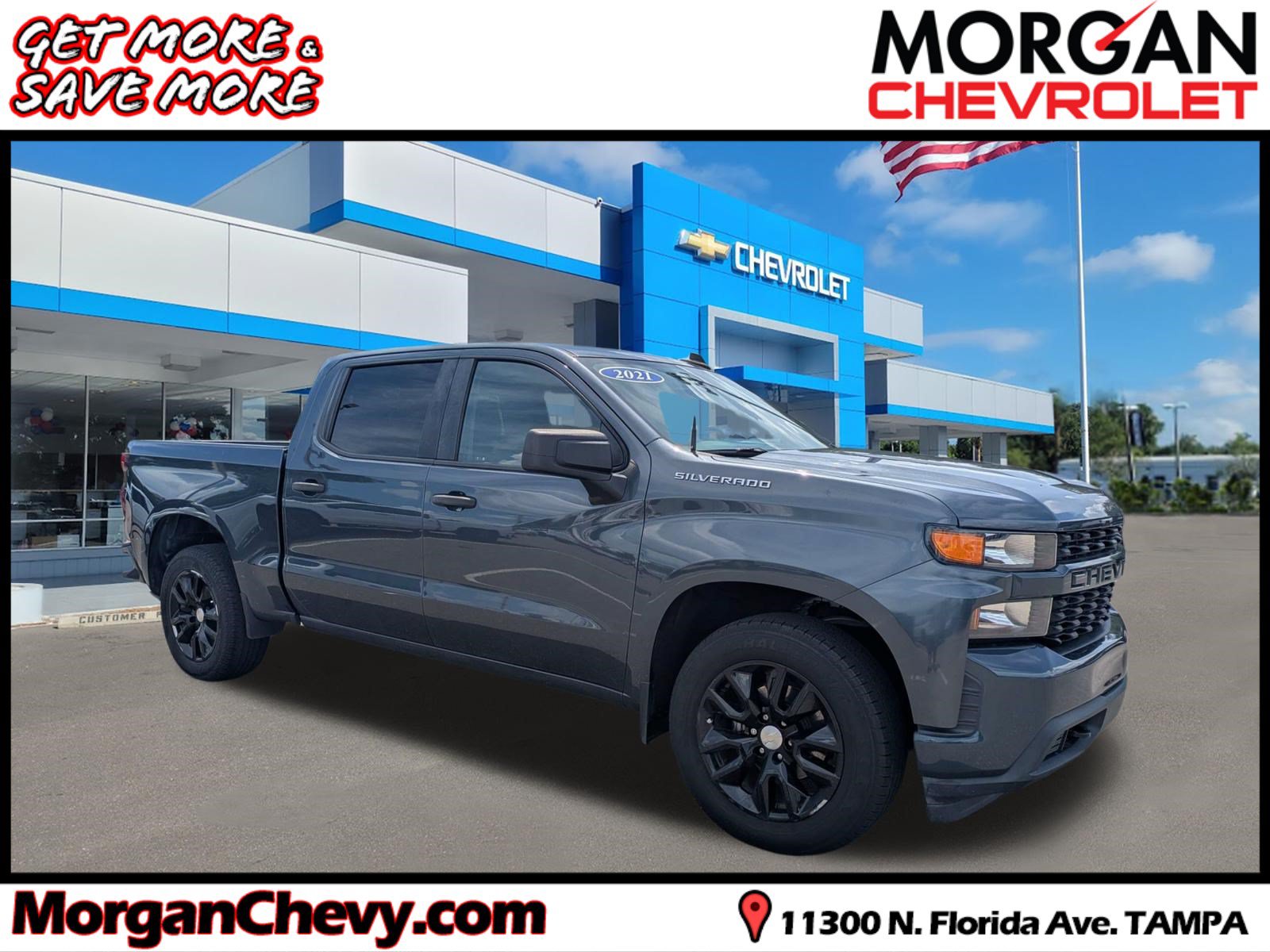 Used 2021 Chevrolet Silverado 1500 Custom