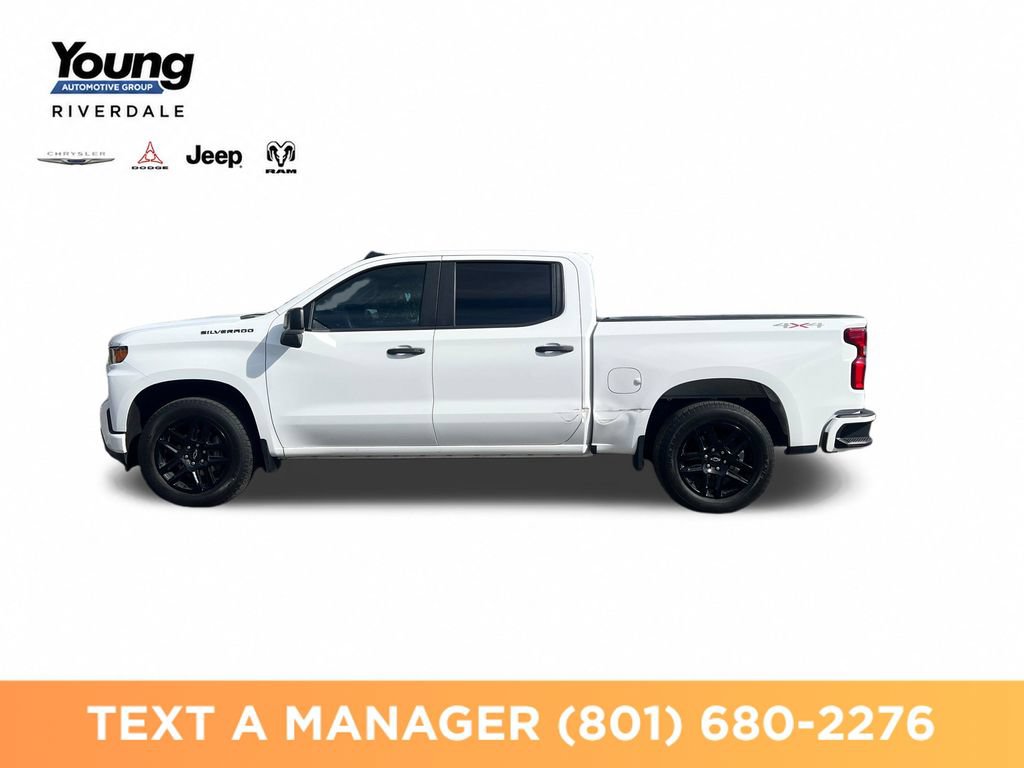 Used 2022 Chevrolet Silverado 1500 Custom w/ Rally Edition AWD/4WD image 2