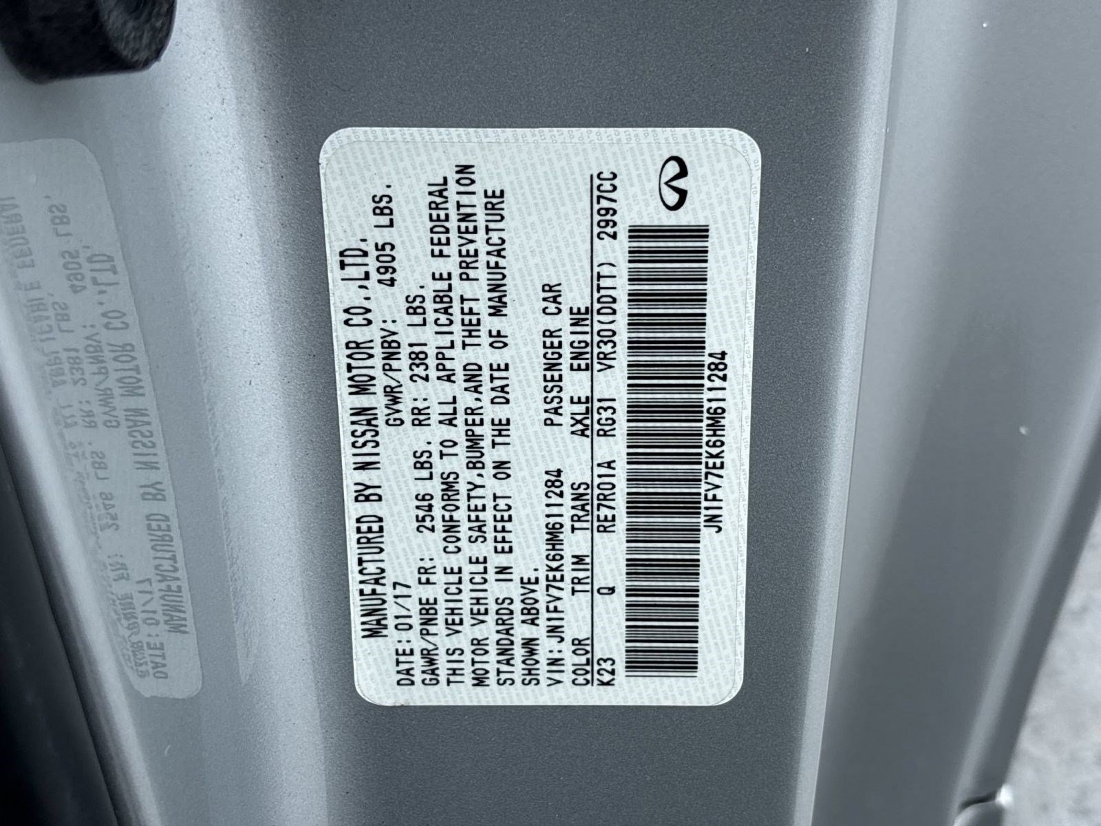 Used 2017 INFINITI Q60 Red Sport 400 RWD image 26