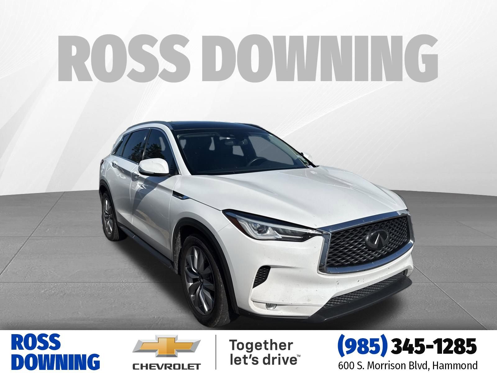Used 2021 INFINITI QX50 Luxe image 1