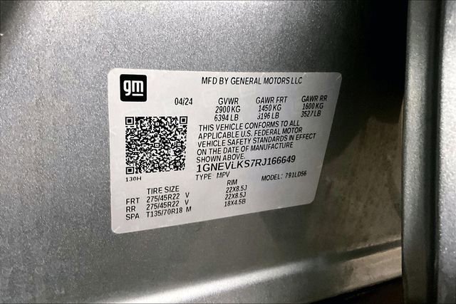 Used 2024 Chevrolet Traverse RS w/ LPO, Floor Liner Package image 19