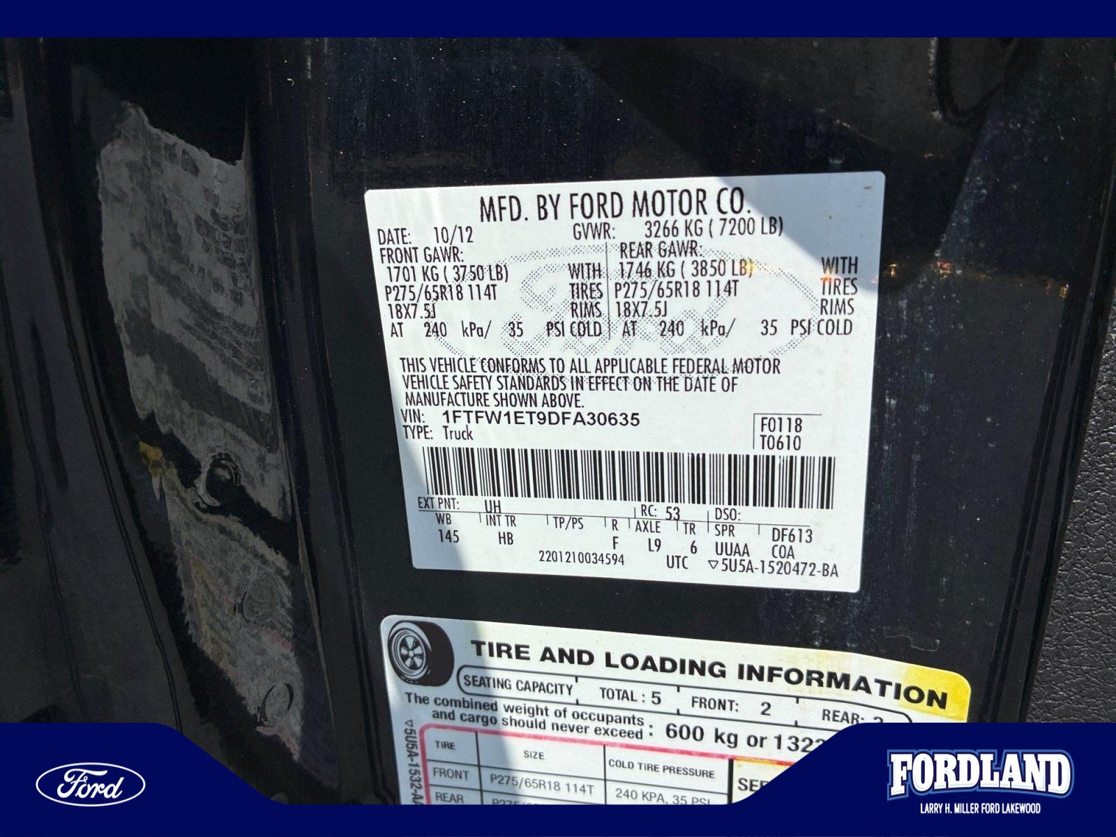Used 2013 Ford F150 Lariat w/ Lariat Chrome Pkg AWD/4WD image 25