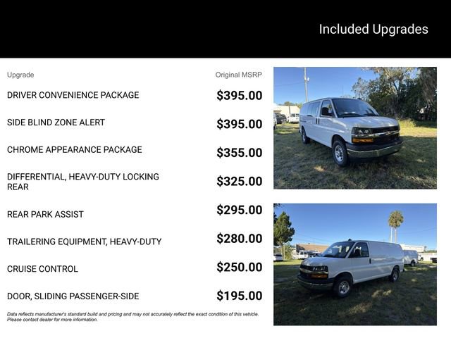 New 2025 Chevrolet Express 2500 w/ Driver Convenience Package RWD image 14
