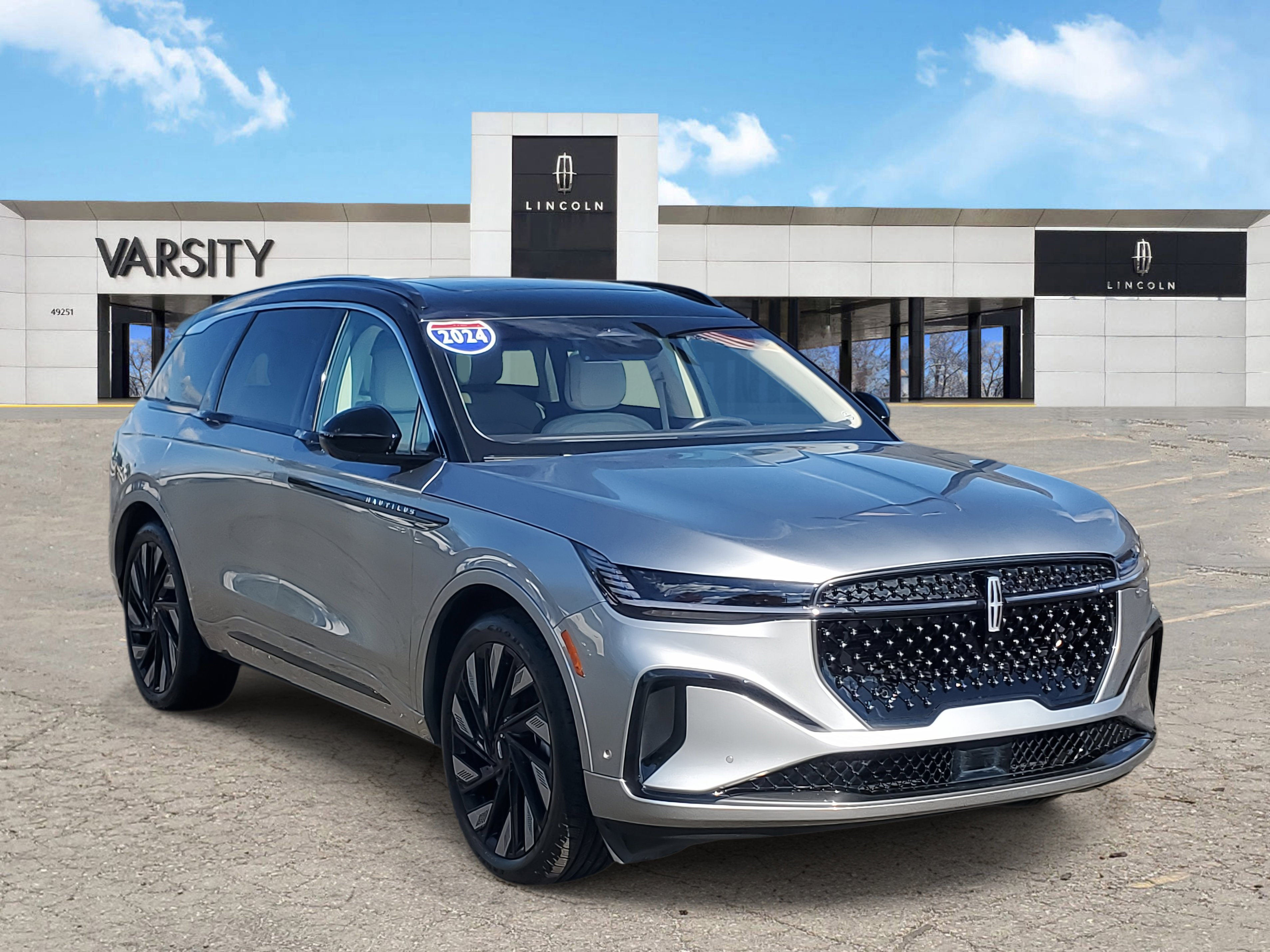 Certified 2024 Lincoln Nautilus Black Label w/ Jet Appearance Package (87T) image 1