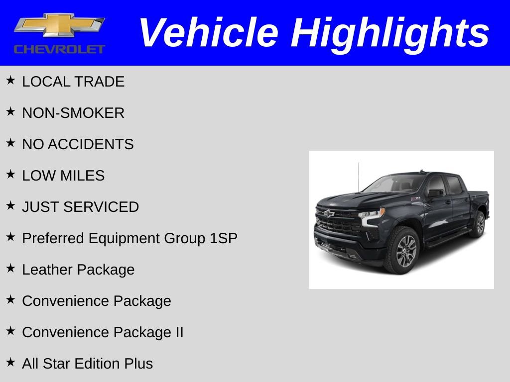 Certified 2025 Chevrolet Silverado 1500 RST w/ All Star Edition Plus AWD/4WD image 2
