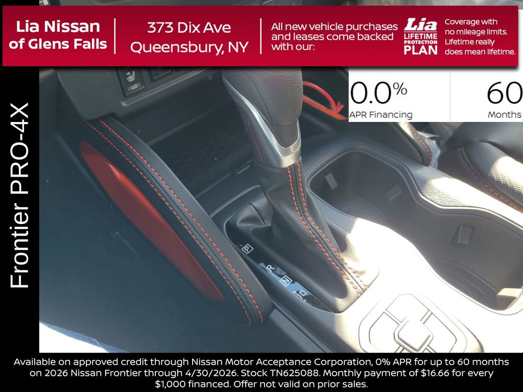 New 2026 Nissan Frontier PRO-4X w/ Pro Premium Package image 27