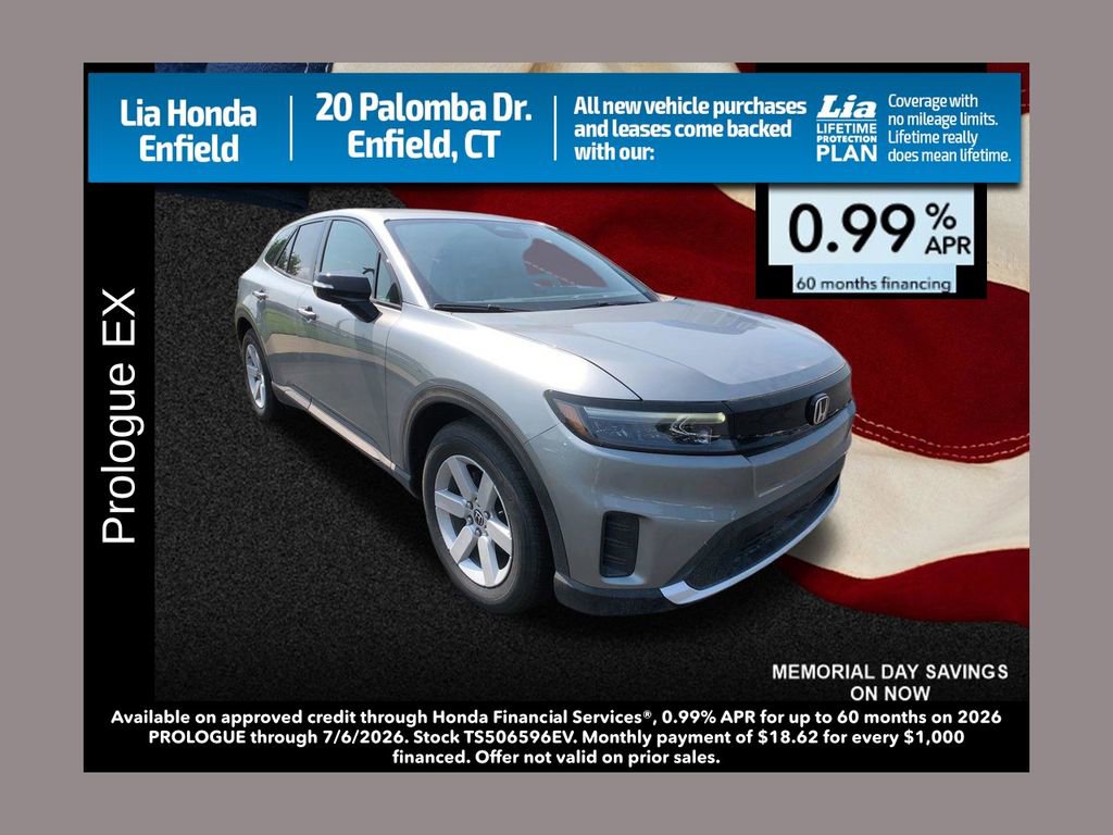 New 2026 Honda Prologue EX 360° Tour