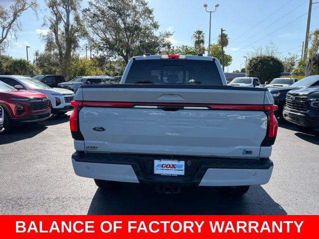Used 2023 Ford F150 Lightning Lariat w/ Equipment Group 511A High AWD/4WD image 5
