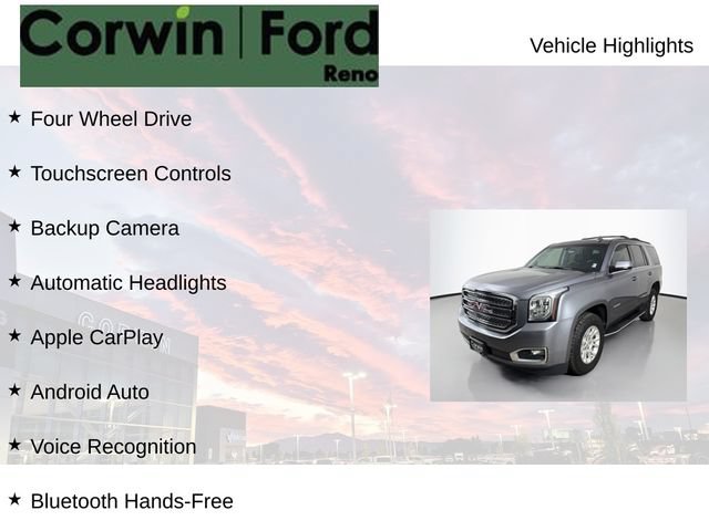 Used 2018 GMC Yukon SLE w/ HD Trailering Package AWD/4WD image 8