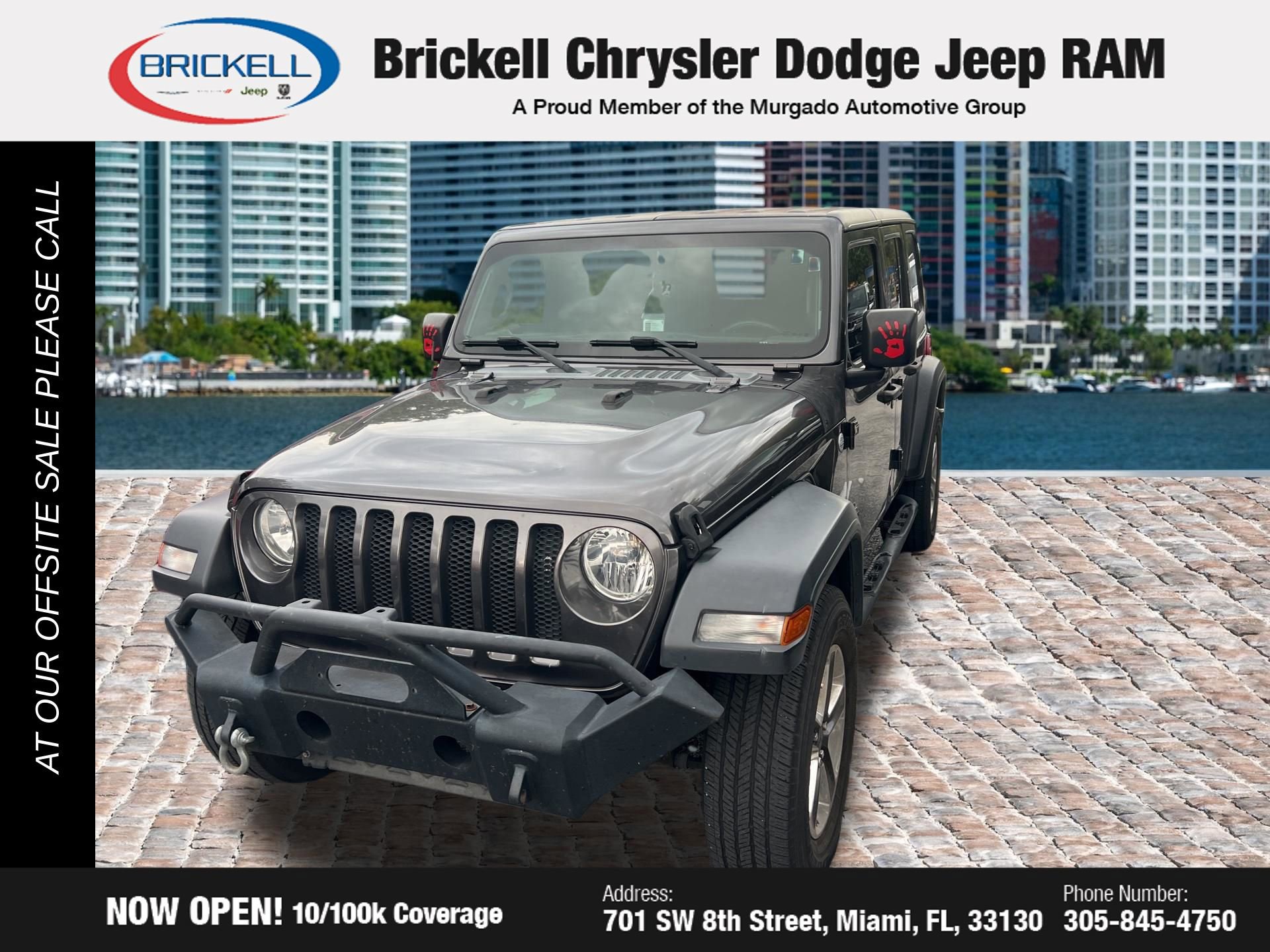 Used 2018 Jeep Wrangler Unlimited Sport AWD/4WD image 1