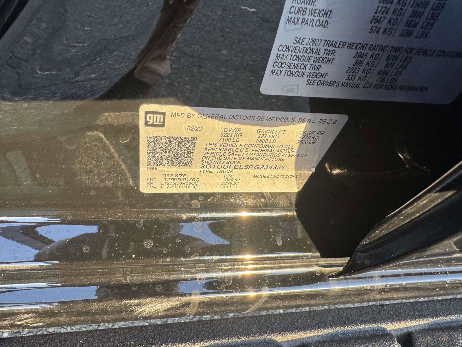 Used 2023 GMC Sierra 1500 AT4X image 25