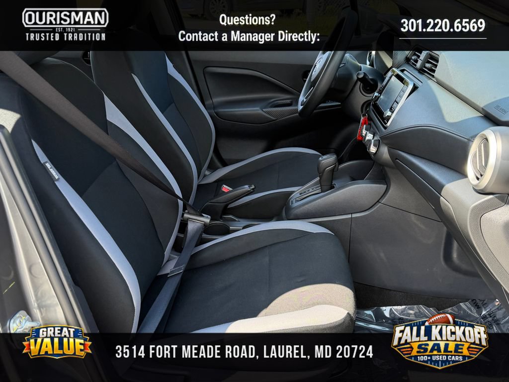Used 2025 Nissan Versa S w/ Trunk Package FWD image 11