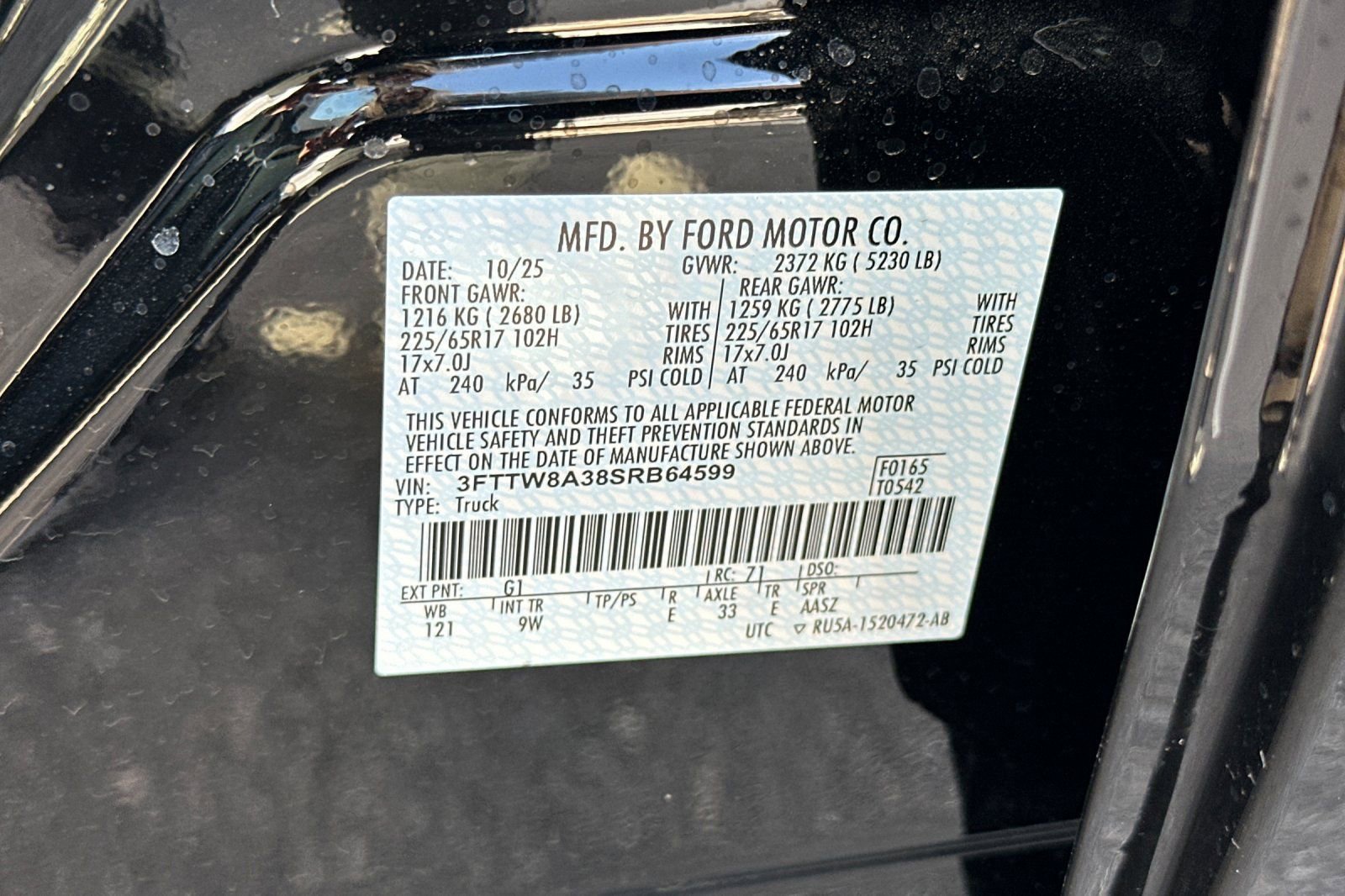 New 2025 Ford Maverick XL image 24