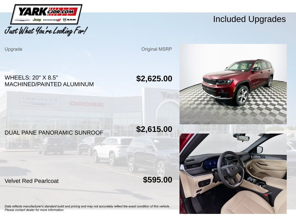 New 2025 Jeep Grand Cherokee L Limited image 3