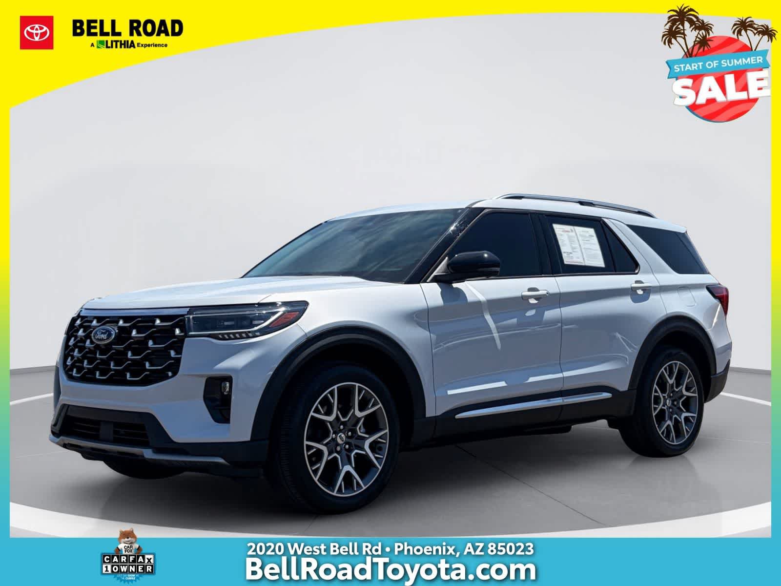 Used 2025 Ford Explorer Platinum w/ Ultimate Package AWD/4WD image 1