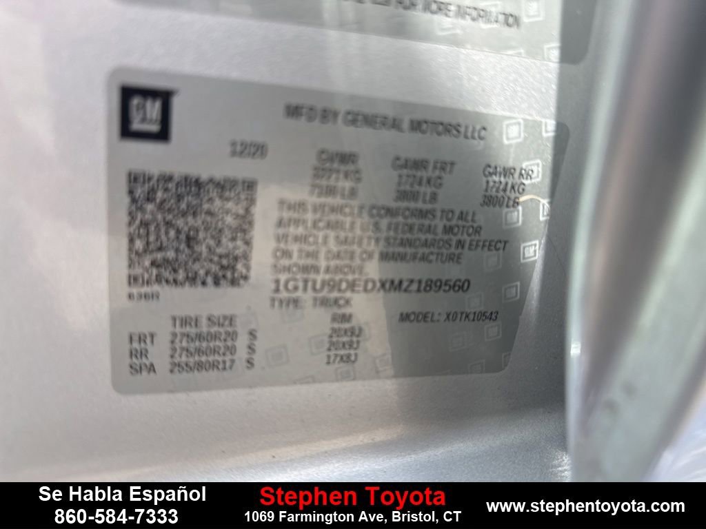 Used 2021 GMC Sierra 1500 SLT AWD/4WD image 29