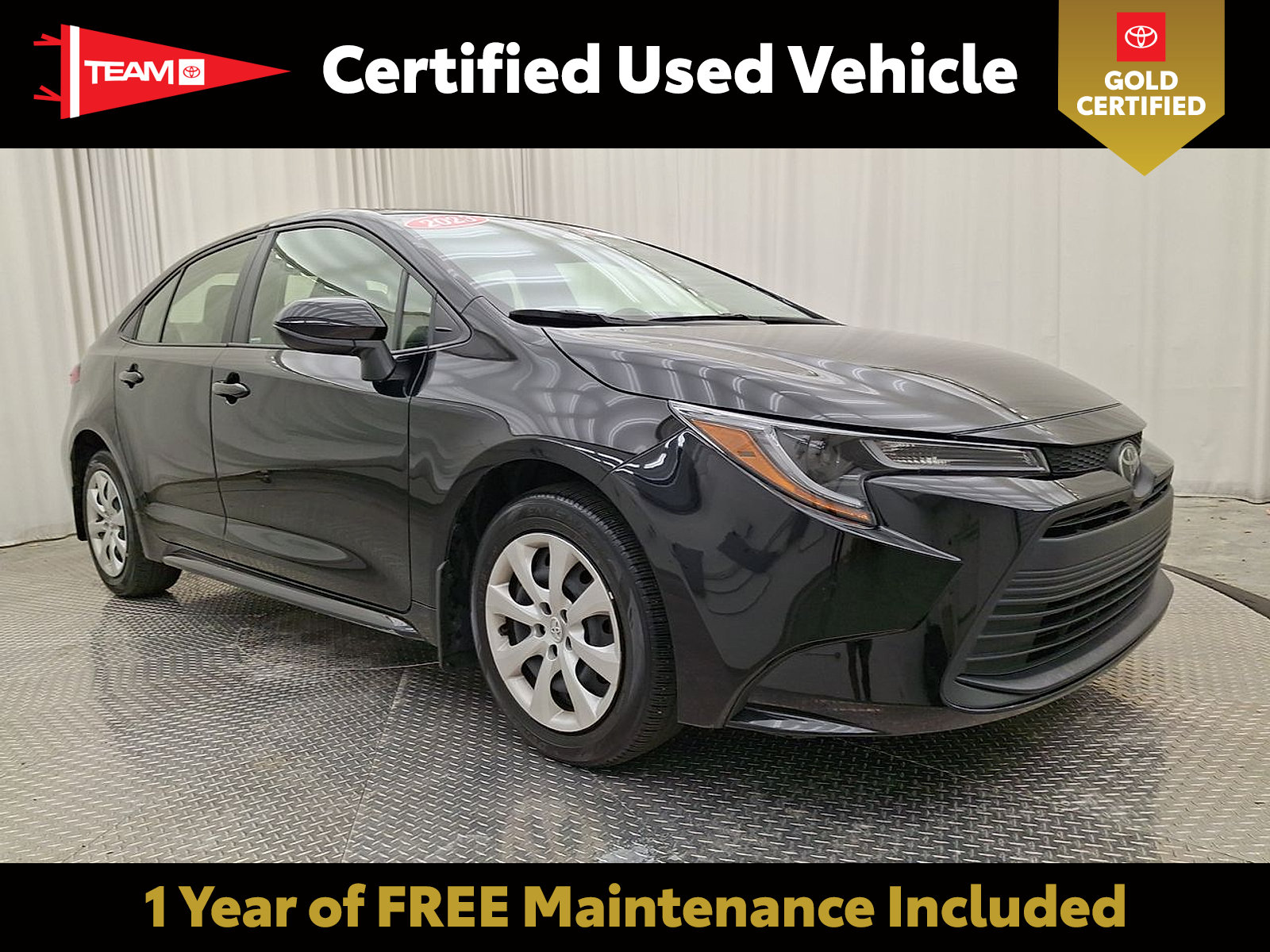 Certified 2023 Toyota Corolla LE w/ Carpet Mat Package (TMS) FWD image 1
