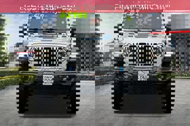 Used 2023 Jeep Wrangler Unlimited Rubicon 4xe w/ Cold Weather Group image 12