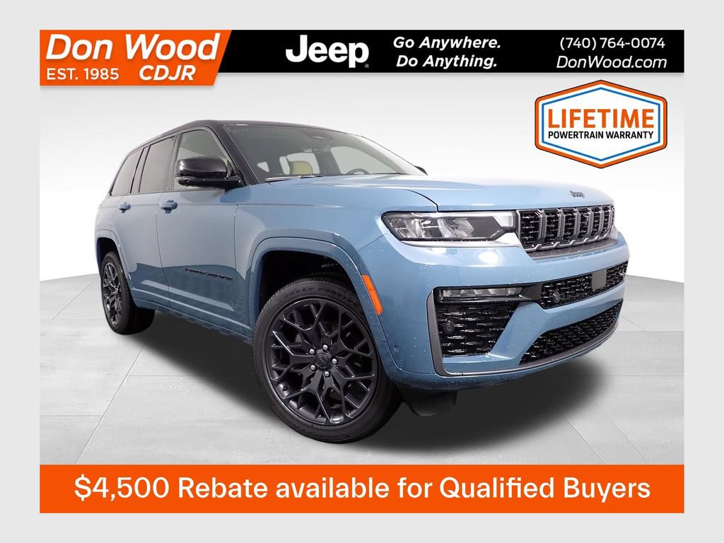 New 2026 Jeep Grand Cherokee Summit w/ Obsidian Package