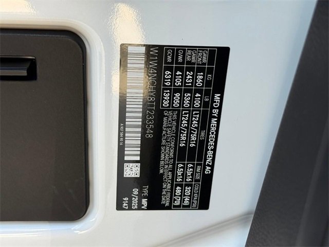 New 2026 Mercedes-Benz Sprinter 2500 image 14