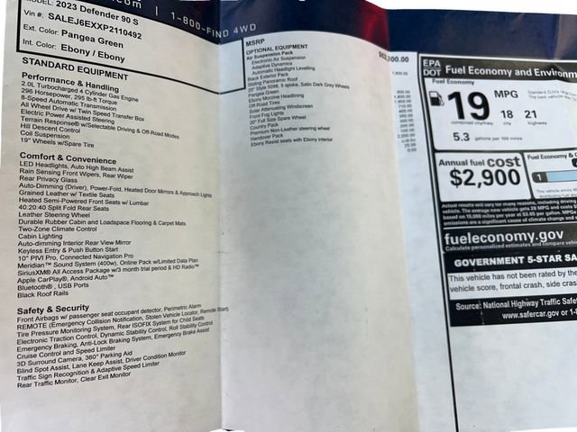 Used 2023 Land Rover Defender 90 S image 23