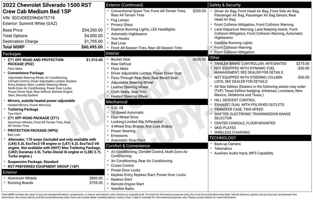 Used 2022 Chevrolet Silverado 1500 RST image 9