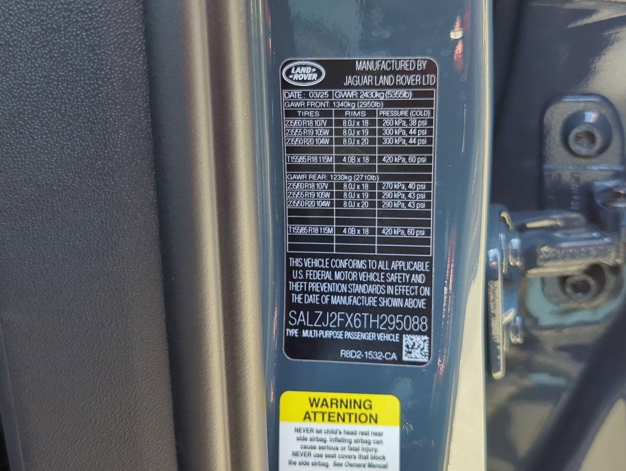 New 2026 Land Rover Range Rover Evoque S image 29