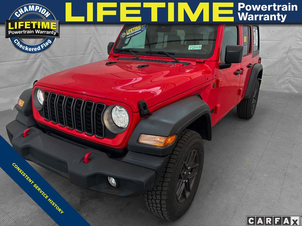 Used 2025 Jeep Wrangler Unlimited Sport AWD/4WD video 1