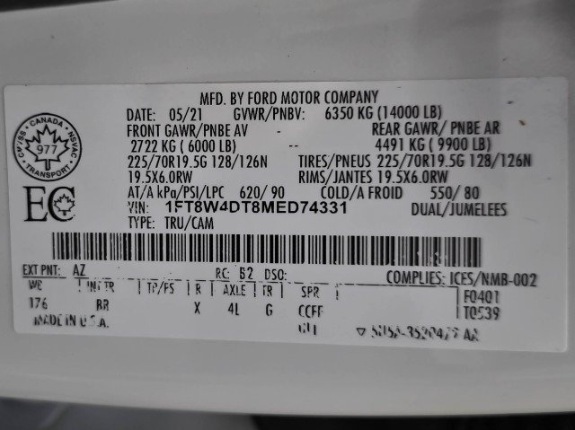 Used 2021 Ford F450 Platinum w/ FX4 Off-Road Package AWD/4WD image 50