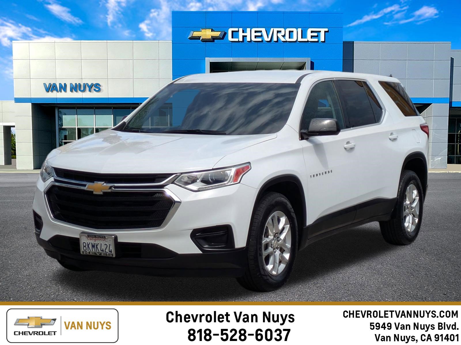 Used 2019 Chevrolet Traverse LS image 1