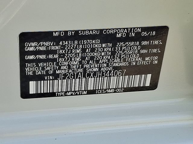 Used 2018 Subaru Crosstrek 2.0i Limited AWD/4WD image 29