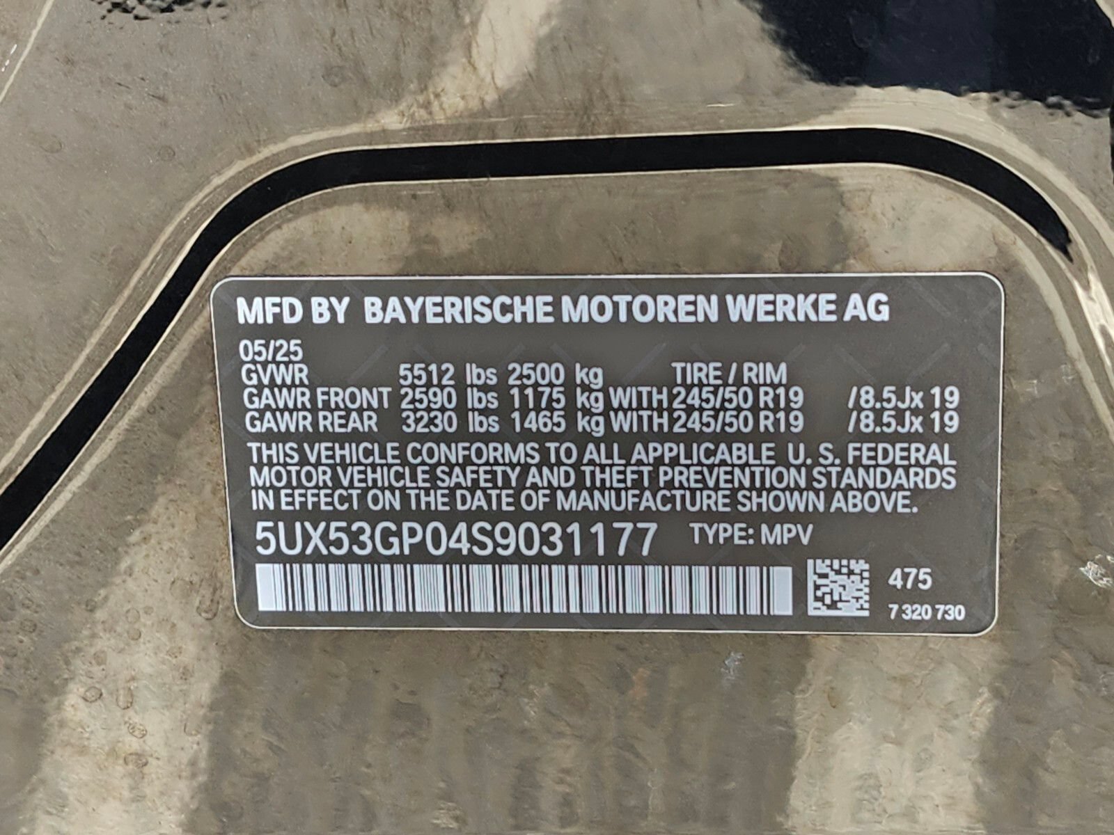 Used 2025 BMW X3 xDrive30i w/ Convenience Package AWD/4WD image 34