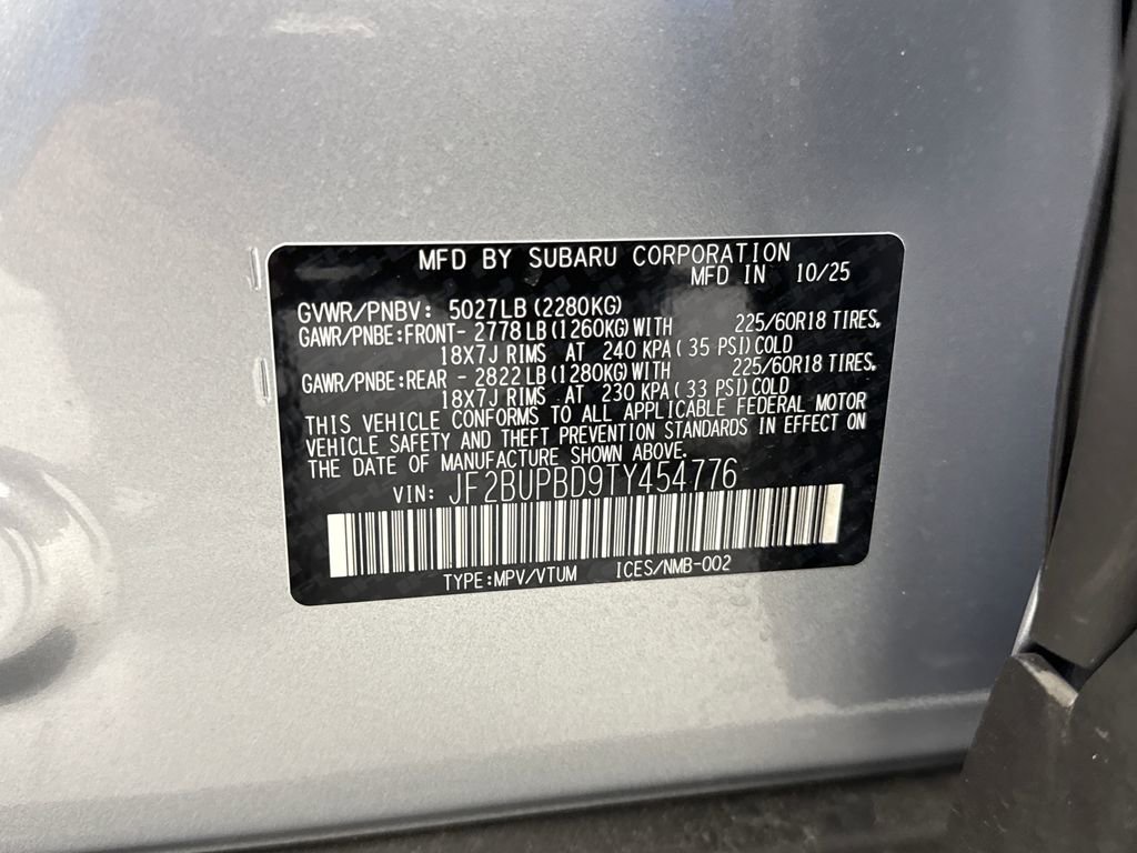 Used 2026 Subaru Outback Premium AWD/4WD image 27