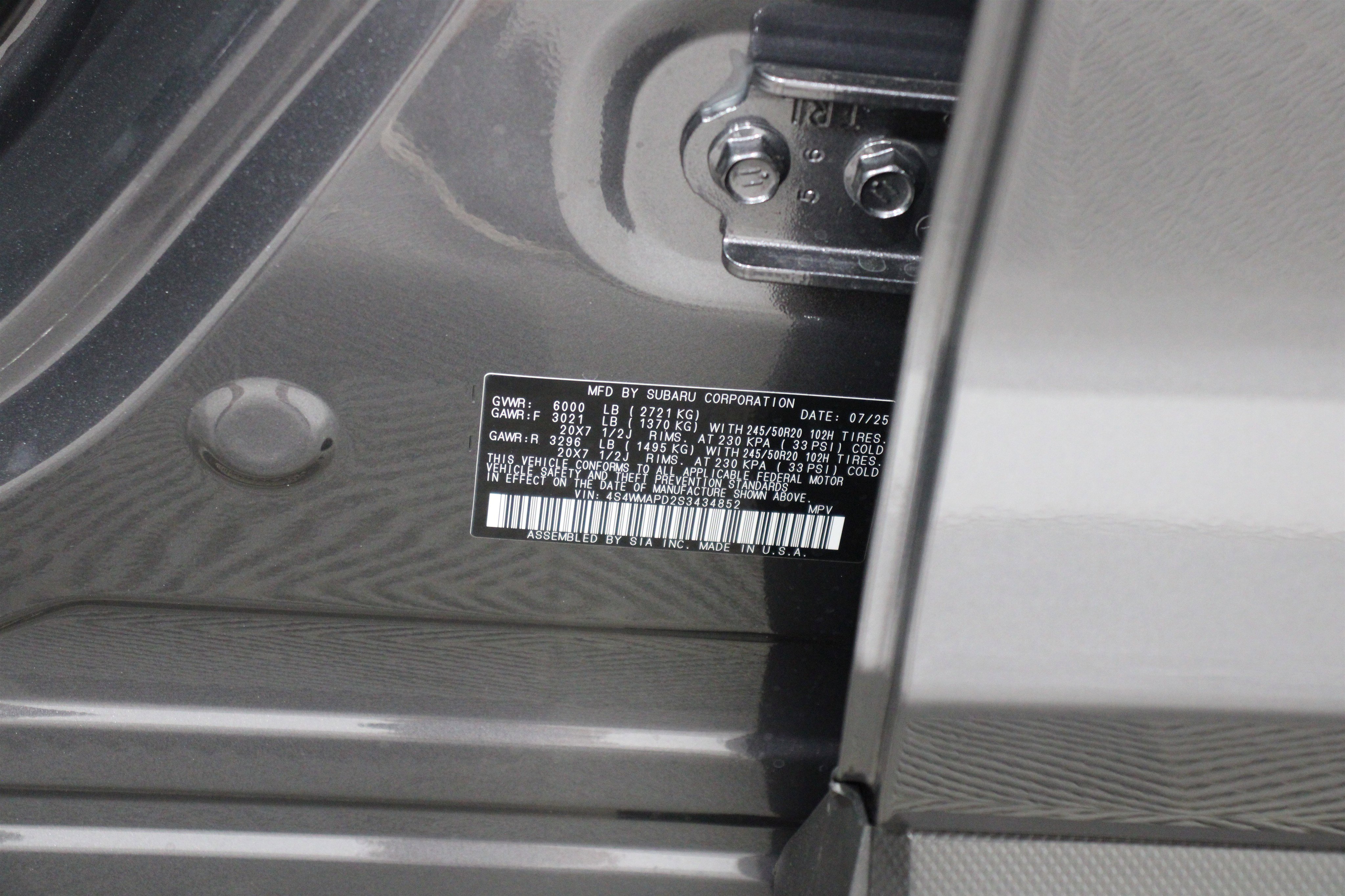 New 2025 Subaru Ascent Limited image 39