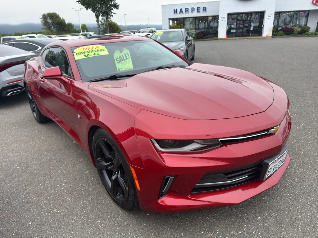 Used 2018 Chevrolet Camaro LT w/ RS Package RWD image 8