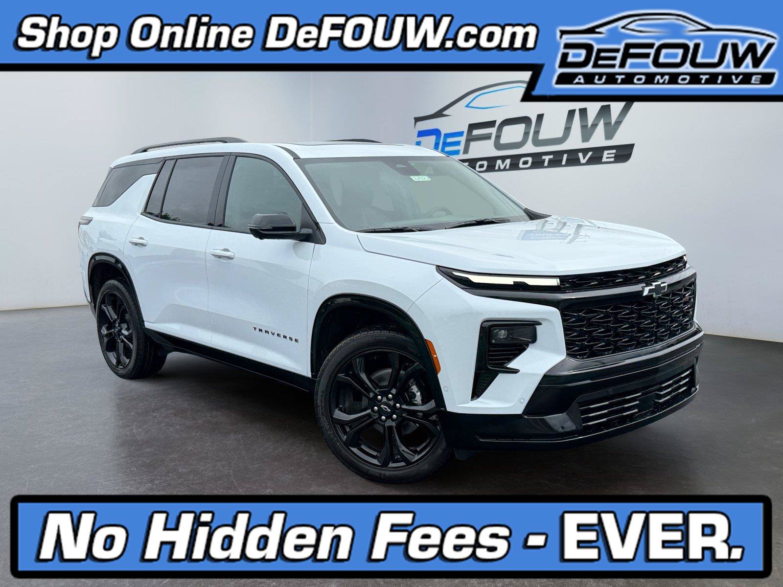 New 2027 Chevrolet Traverse RS w/ LPO, Floor Liner Package