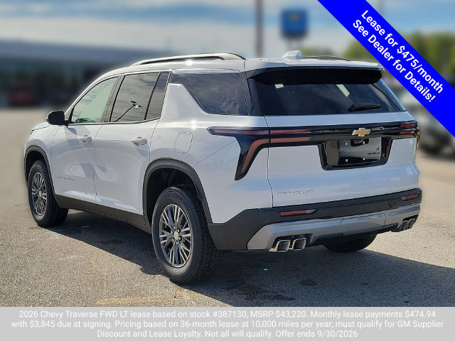 New 2027 Chevrolet Traverse LT w/ LPO, Floor Liner Package FWD image 5