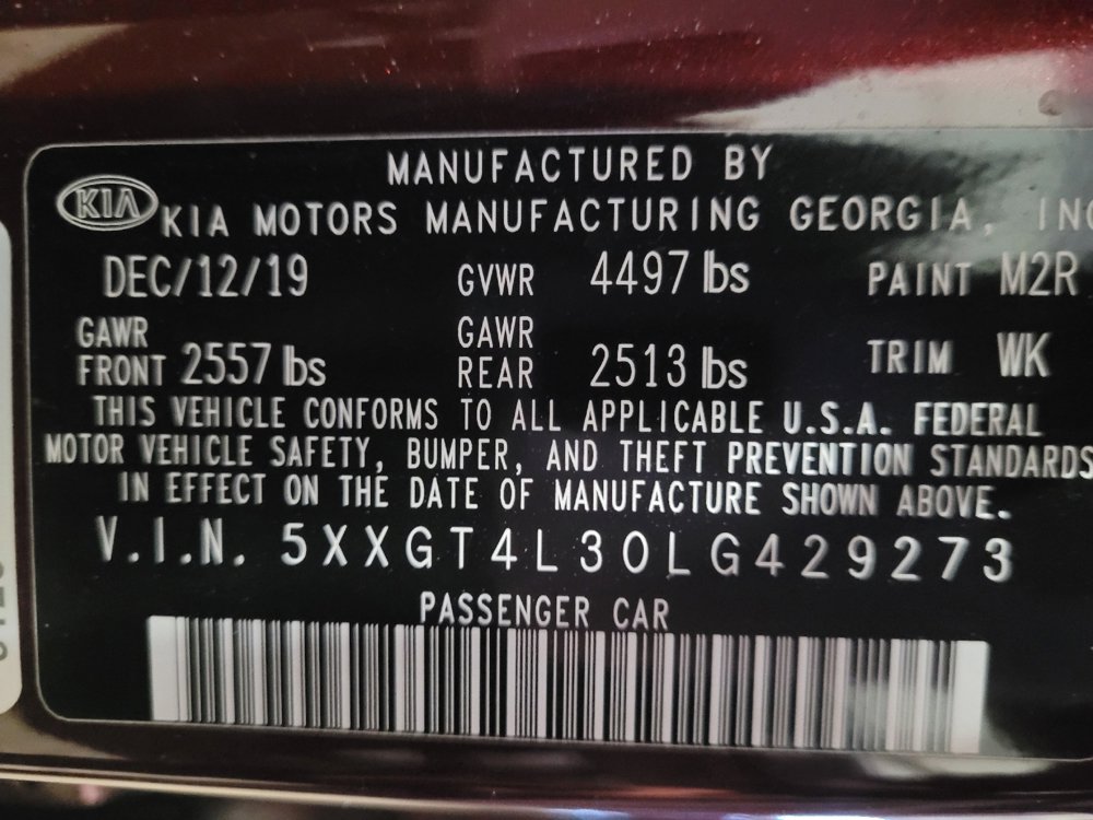 Used 2020 Kia Optima LX image 33