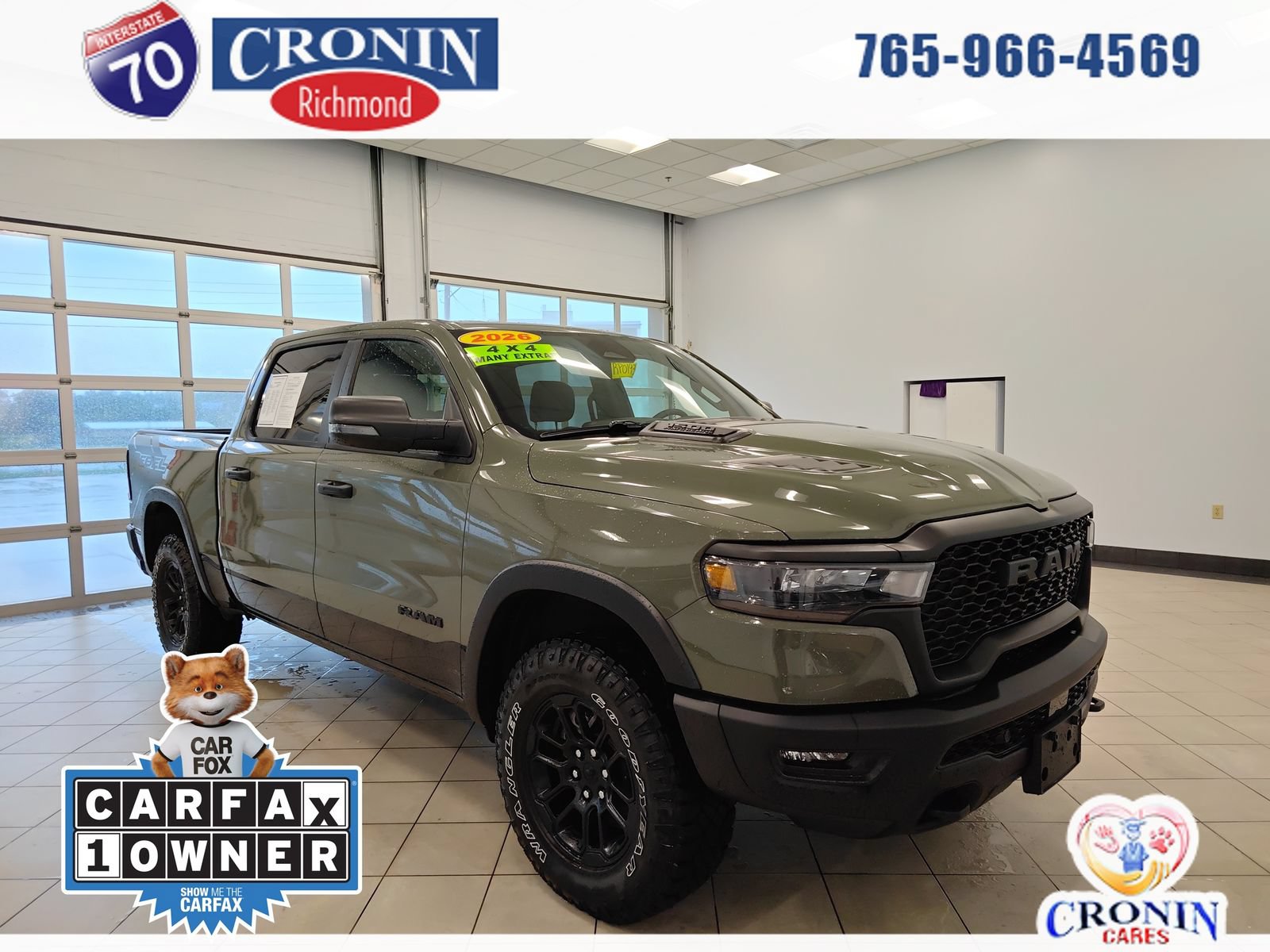 Used 2026 RAM 1500 Rebel w/ Rebel Level 1 Equipment Group AWD/4WD image 1