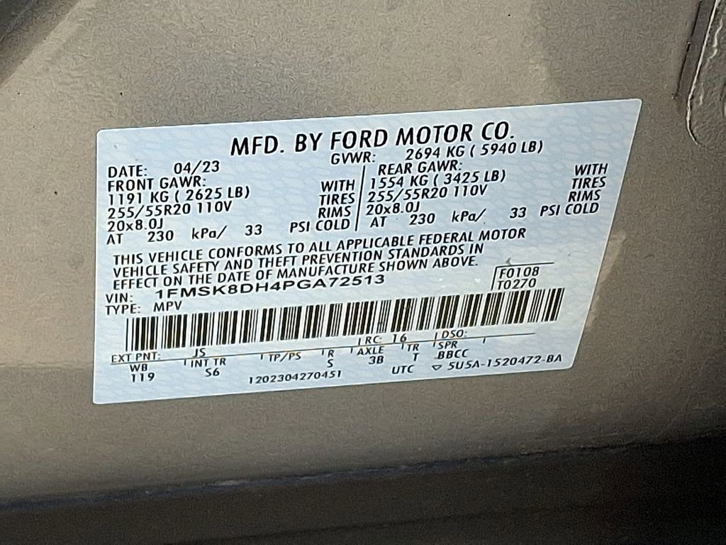 Used 2023 Ford Explorer XLT w/ Equipment Group 202A AWD/4WD image 28