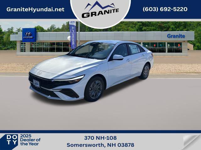 New 2025 Hyundai Elantra Blue
