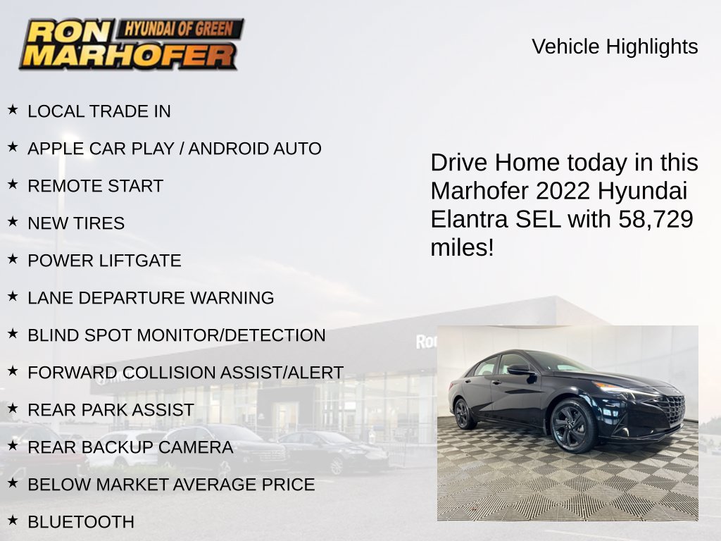 Used 2022 Hyundai Elantra SEL FWD image 14