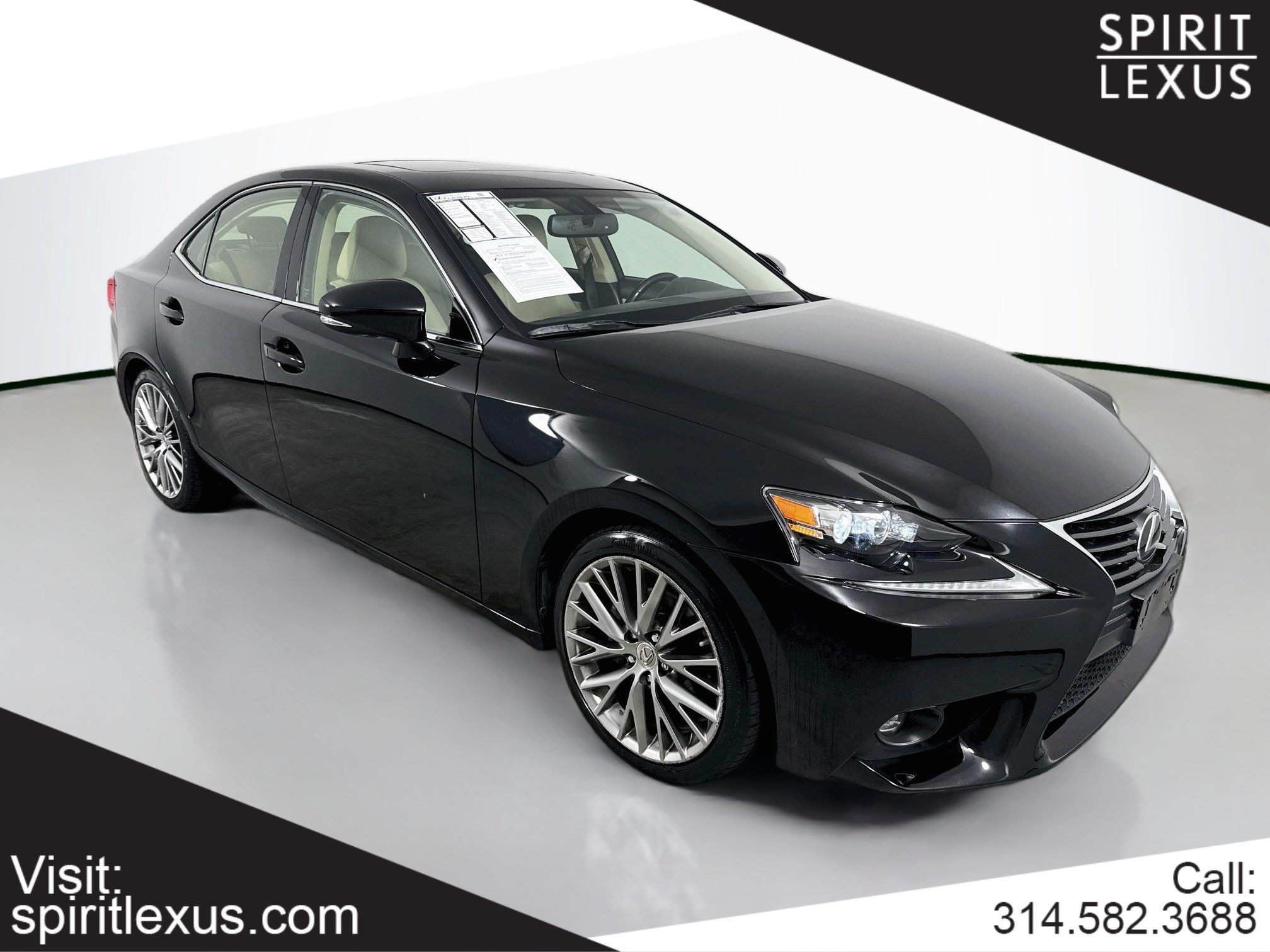 Used 2015 Lexus IS 250 AWD w/ Navigation System Package