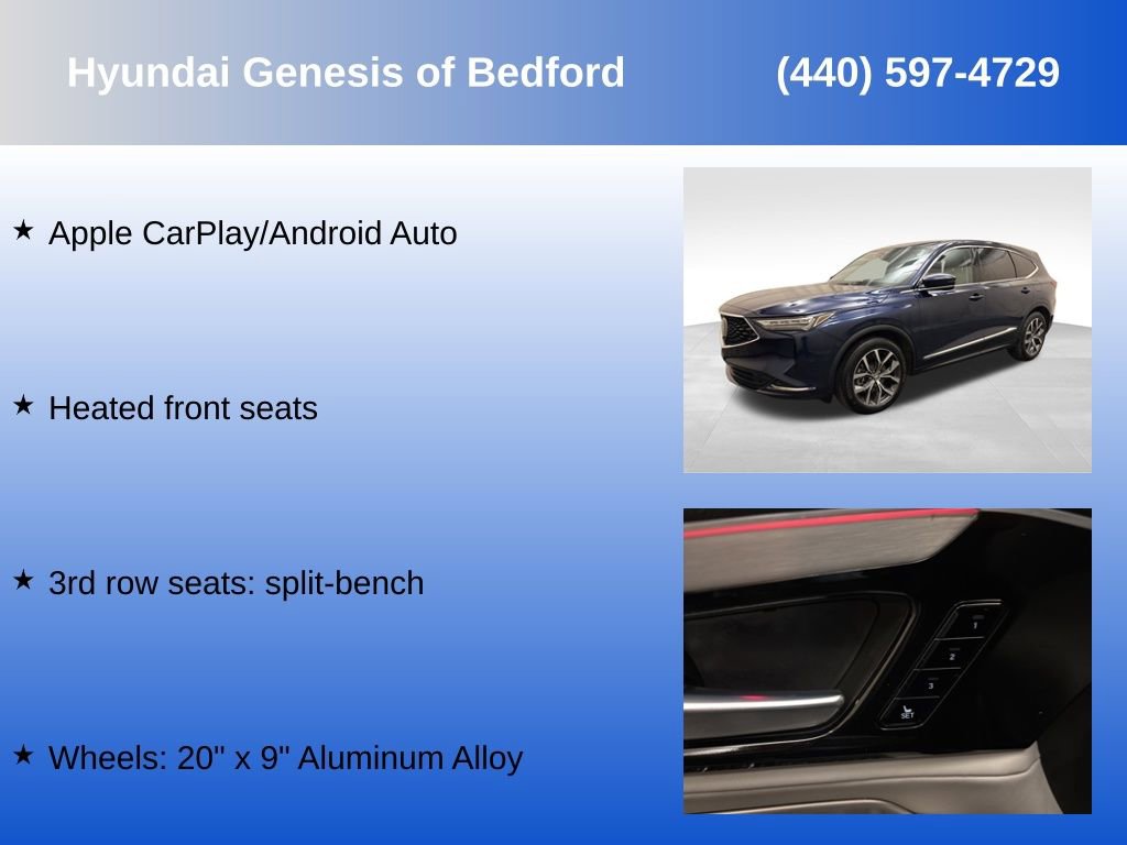 Used 2023 Acura MDX SH-AWD w/ Technology Package image 14