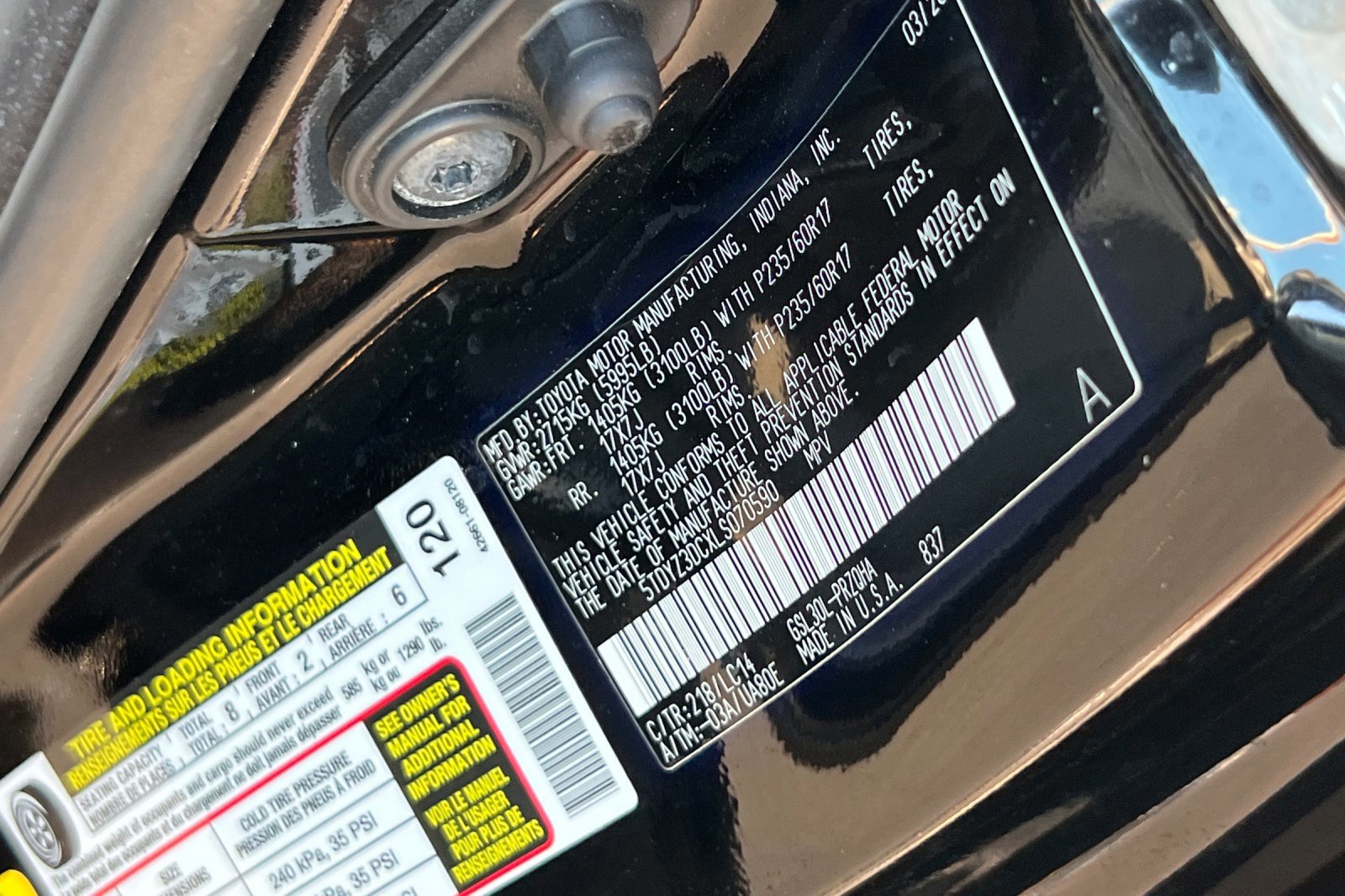 Used 2020 Toyota Sienna XLE image 30