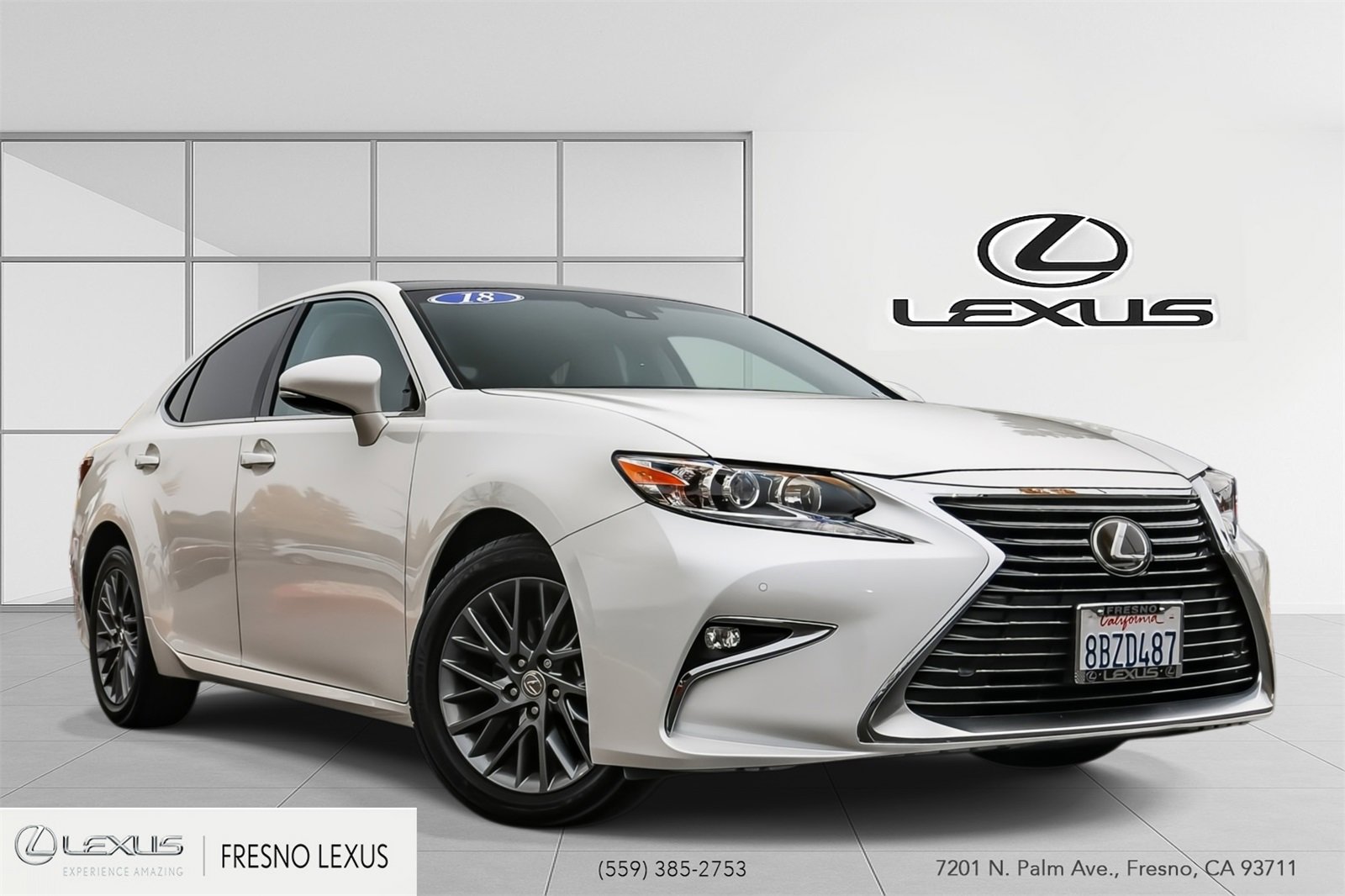 Used 2018 Lexus ES 350 w/ Navigation System Package