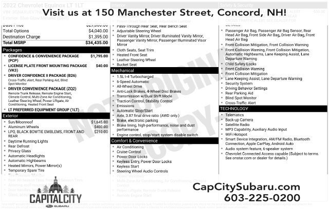 Used 2022 Chevrolet Equinox LT AWD/4WD image 33