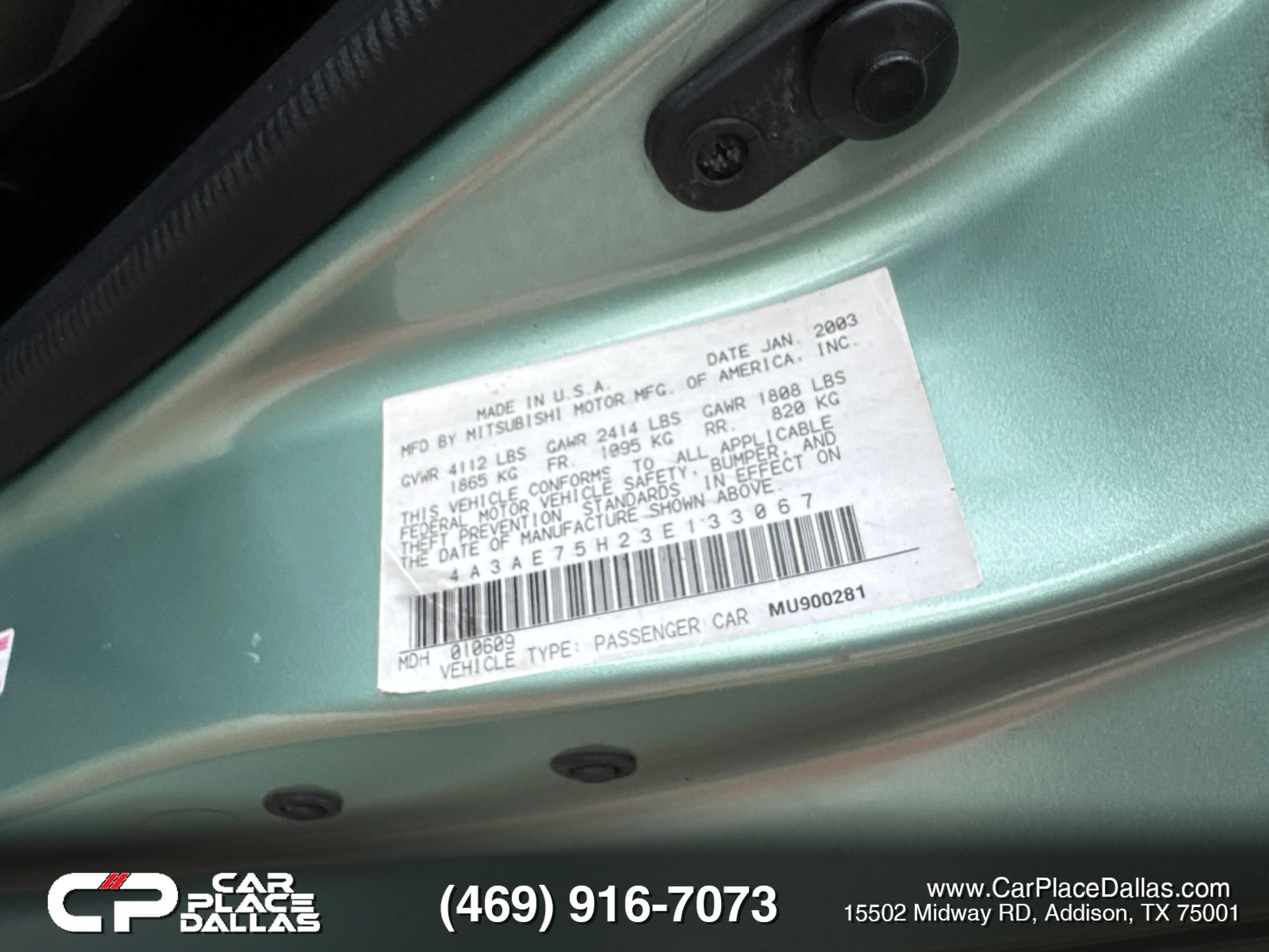 Used 2003 Mitsubishi Eclipse GTS FWD image 30