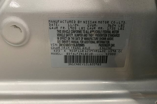 Used 2025 Nissan Versa SV FWD image 34