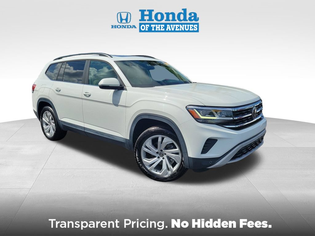 Used 2022 Volkswagen Atlas SE w/ Panoramic Sunroof Package